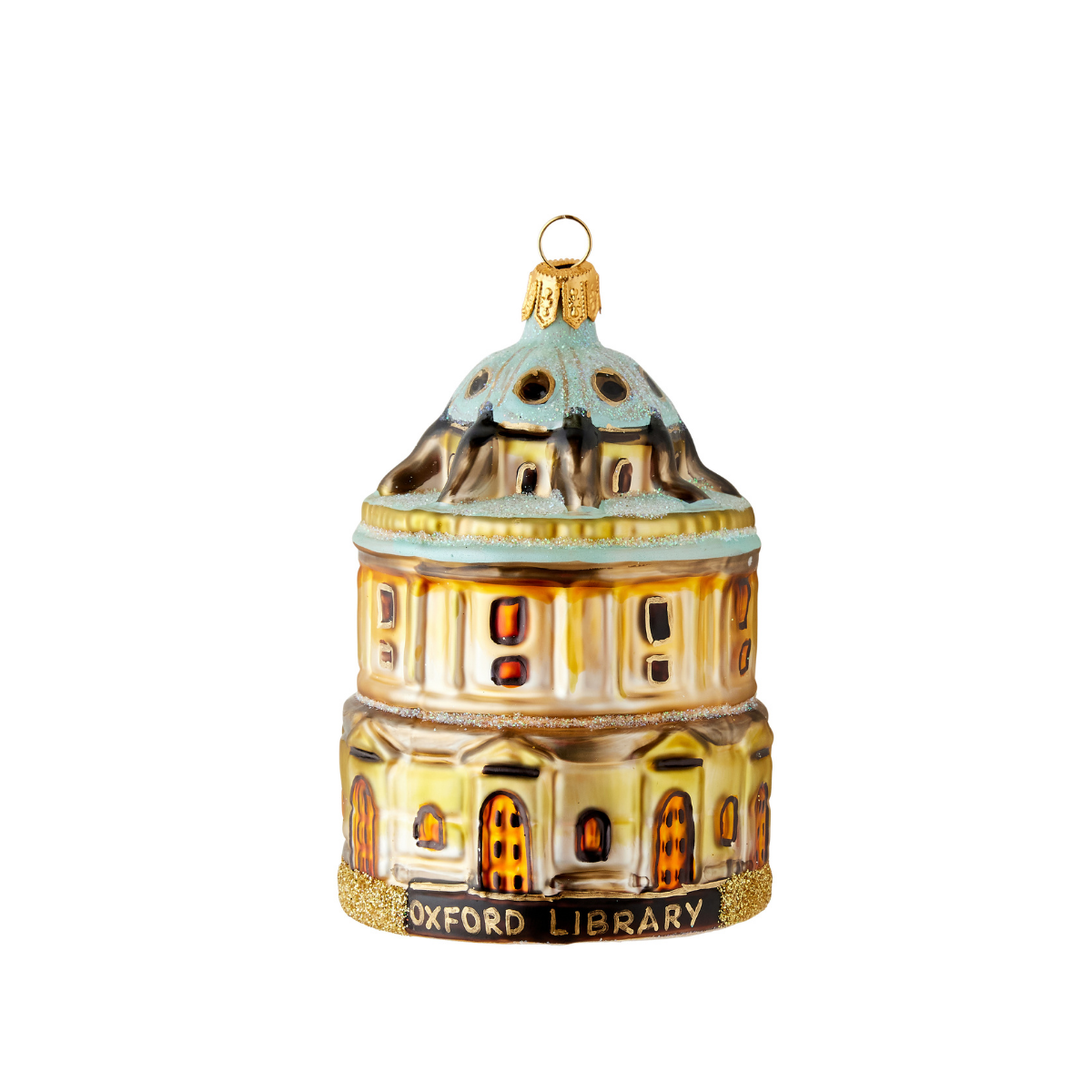 Oxford Library Ornament - Caitlin Wilson Designs