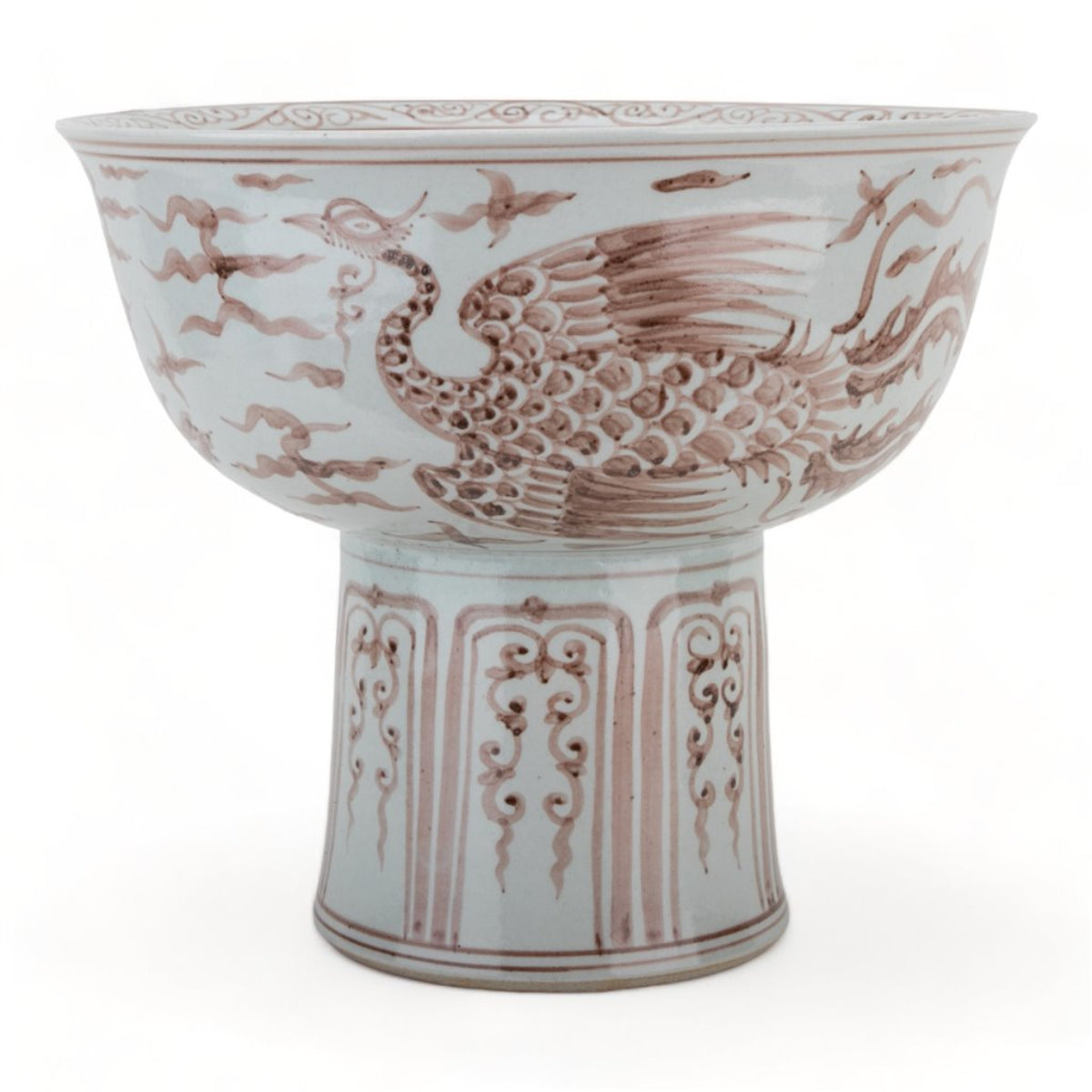 Rose Phoenix Pedestal Bowl - Caitlin Wilson Design