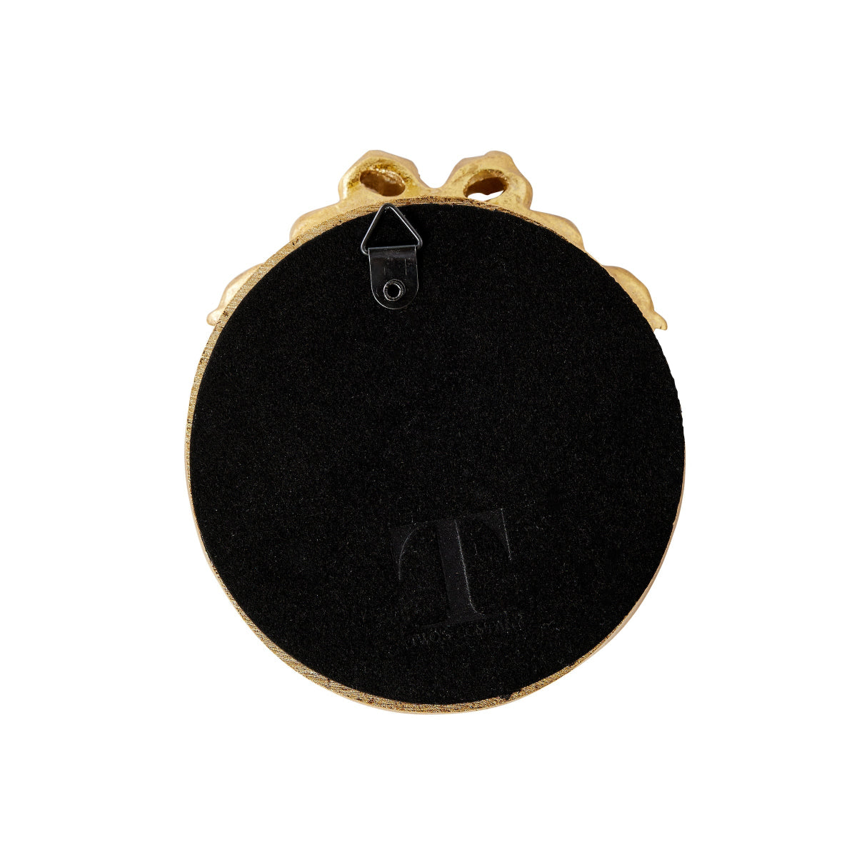 Mirrored Ring Dish in Gold with Bow - Caitlin Wilson Designs