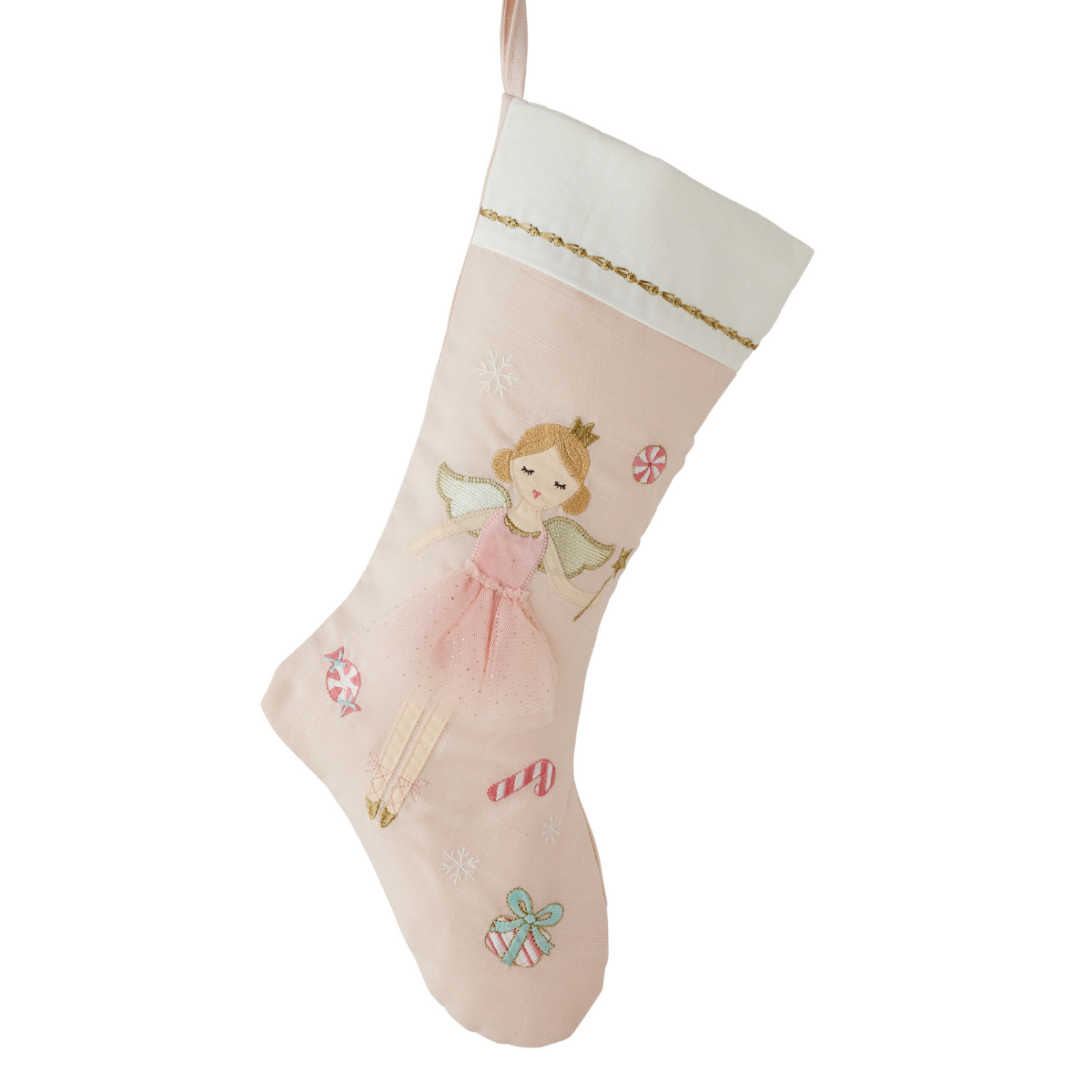 Sugar Plum Fairy Stocking - Caitlin Wilson Design