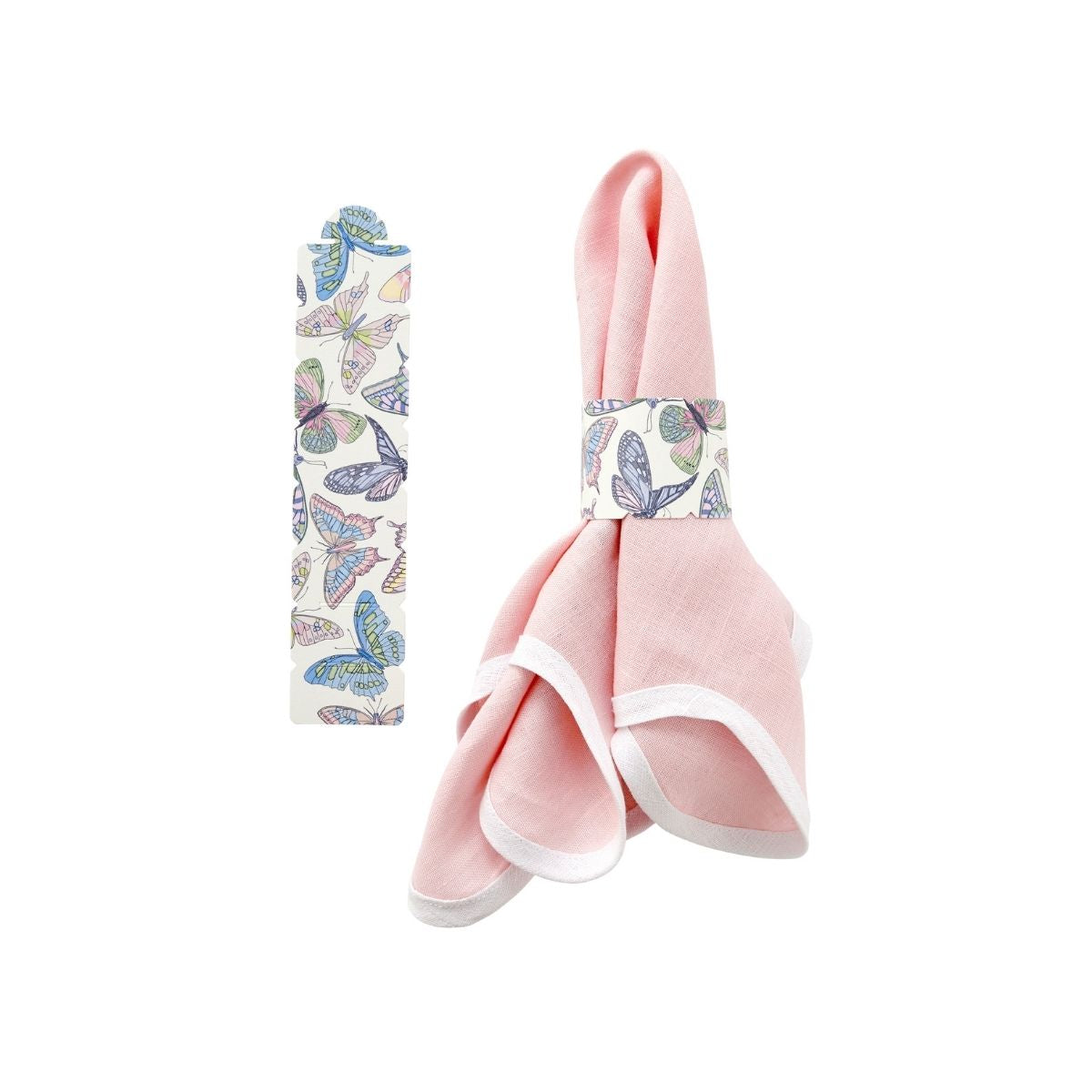 Pastel Papillon Napkin Rings