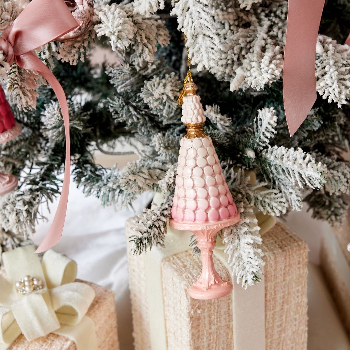 2 Tier Macaroon Tree Ornament