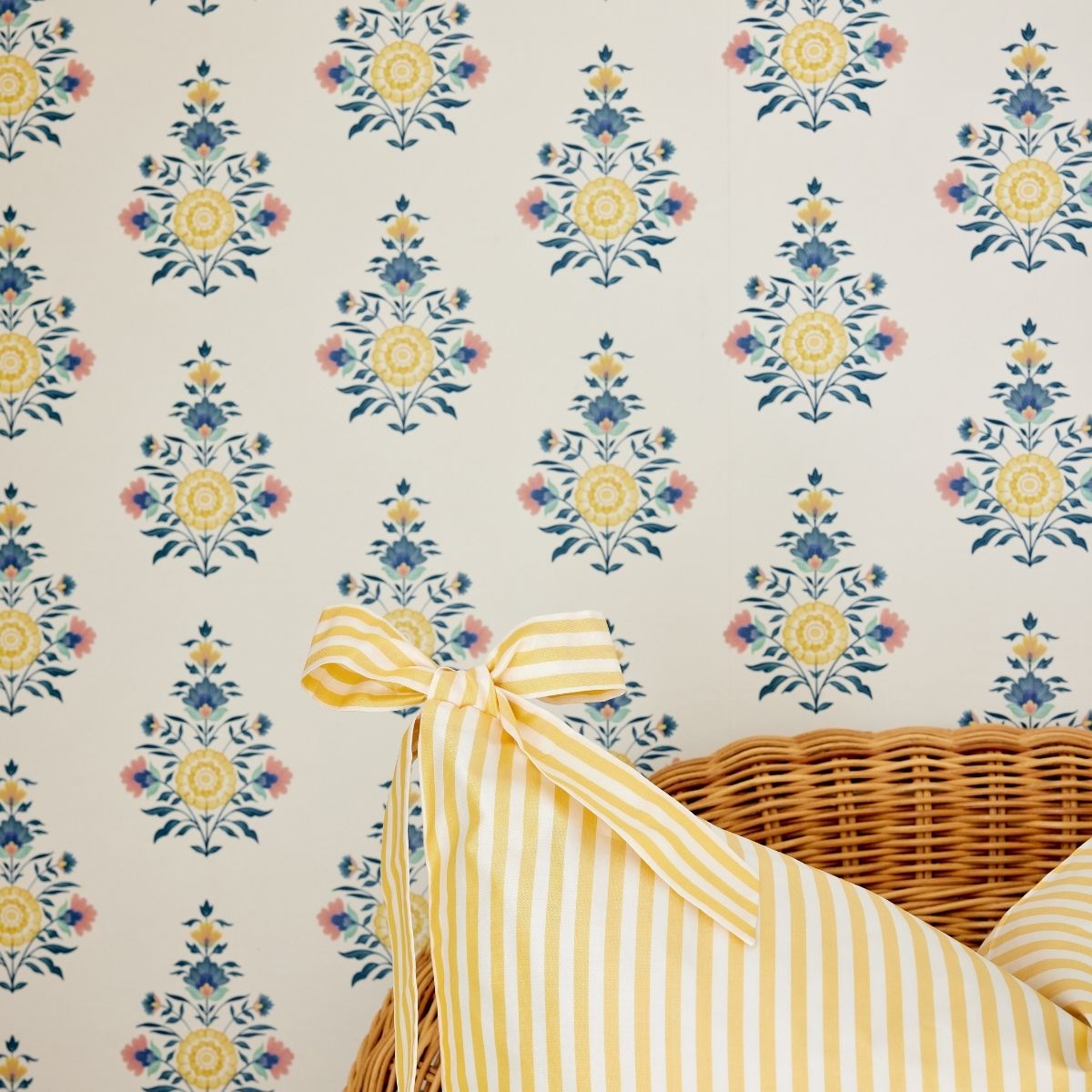 Celeste Block Print Wallpaper - Caitlin Wilson Design