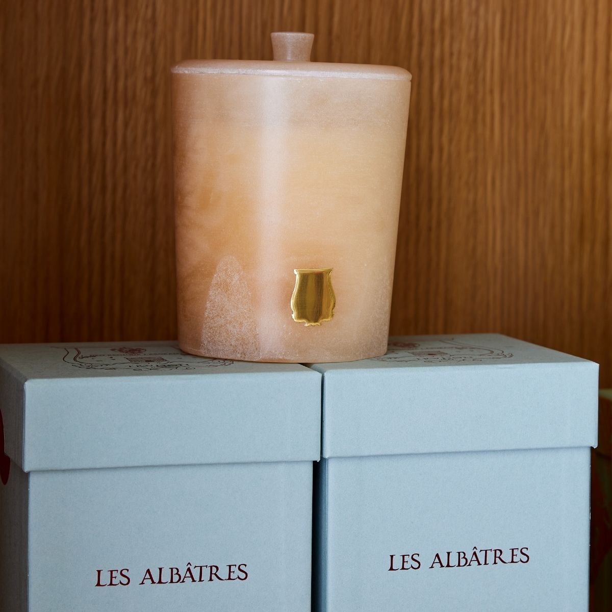 Abd El Kader Alabaster Candle