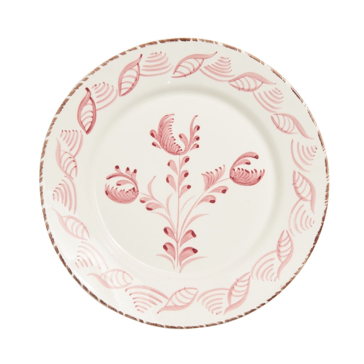 Pink Shell Dinner Plate Set