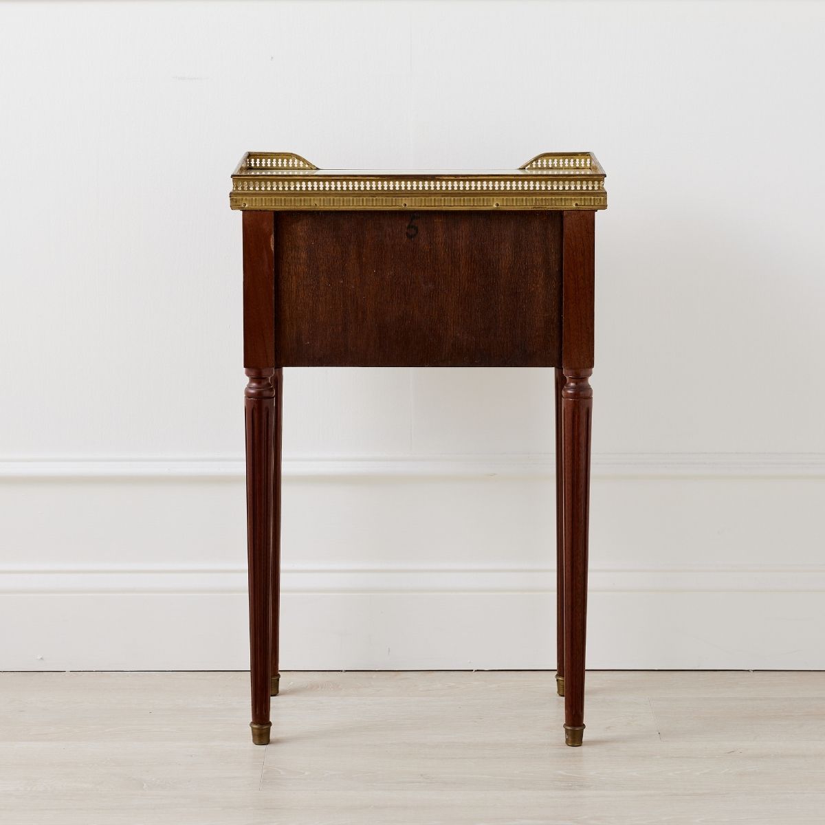 Louis XVI Revival Nightstand Side Table - Caitlin Wilson Design