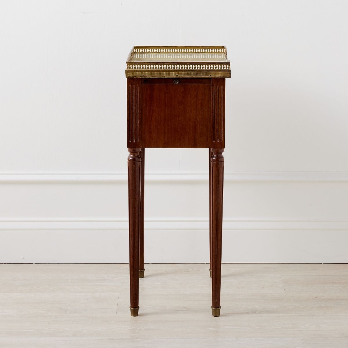 Louis XVI Revival Nightstand Side Table - Caitlin Wilson Design