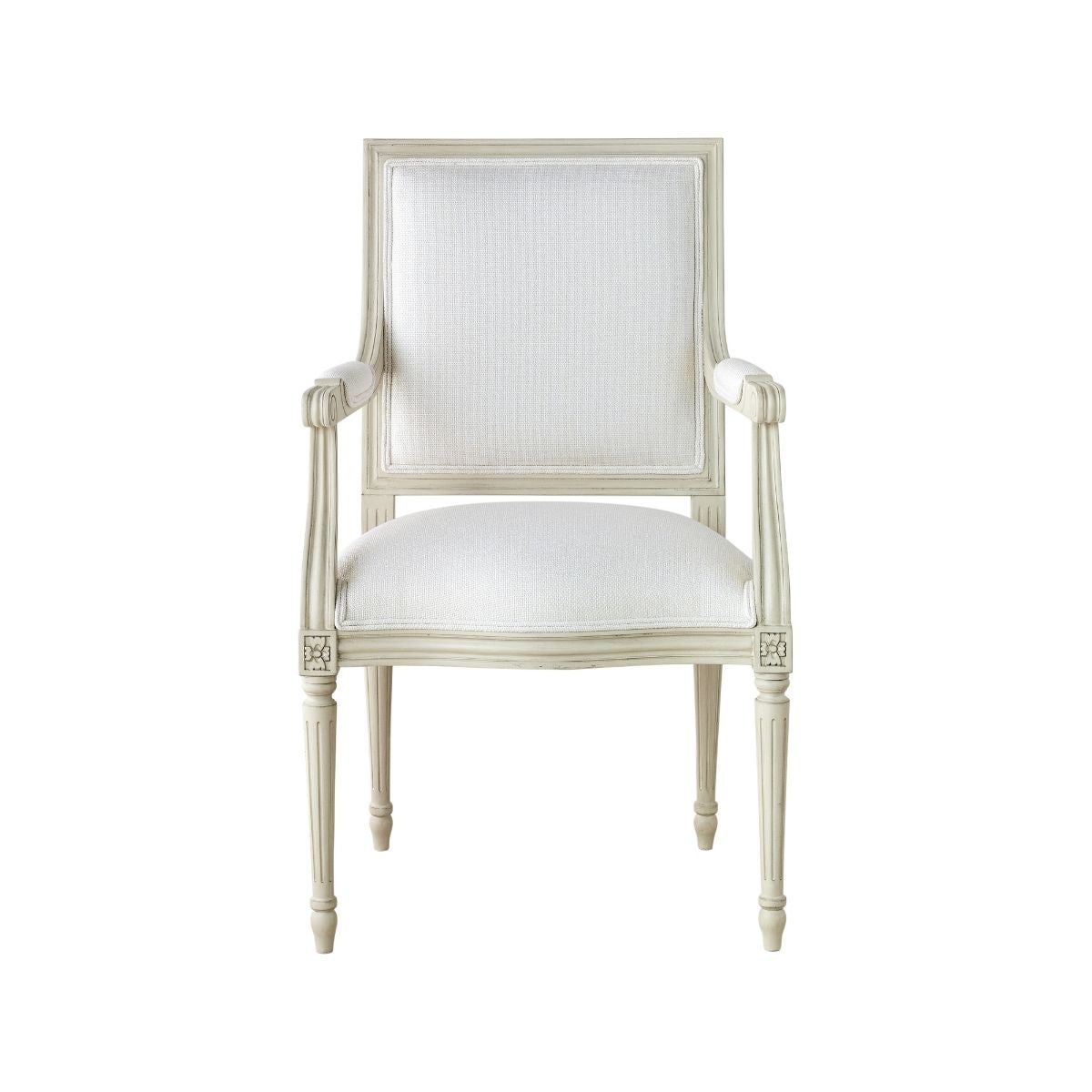 Genevieve Arm Chair in Cream