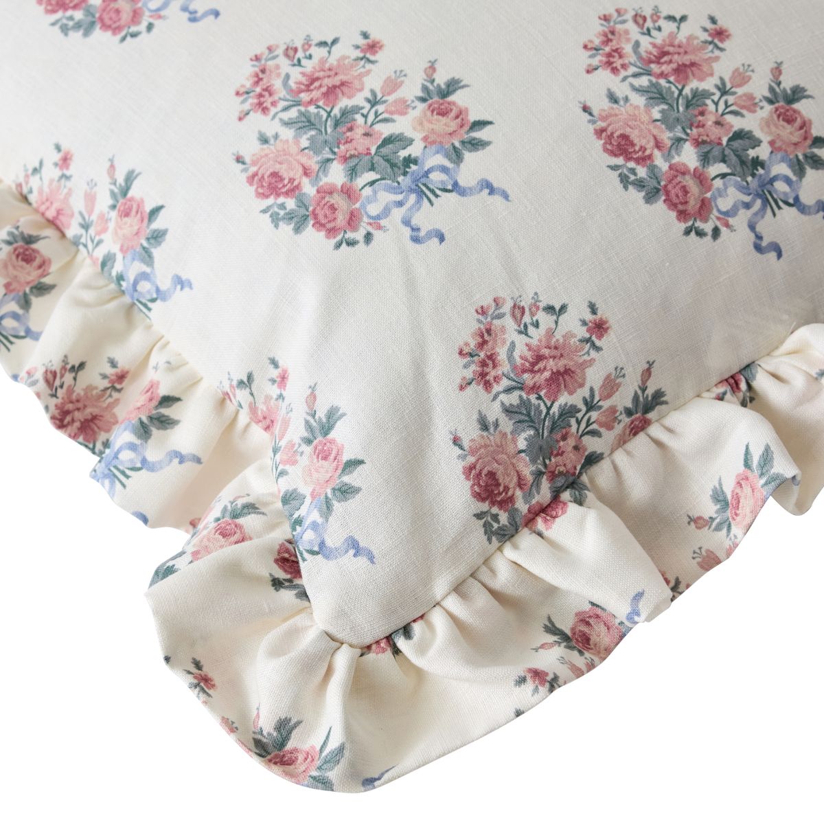 Blythe Bouquet Ruffle Pillow - Caitlin Wilson Design