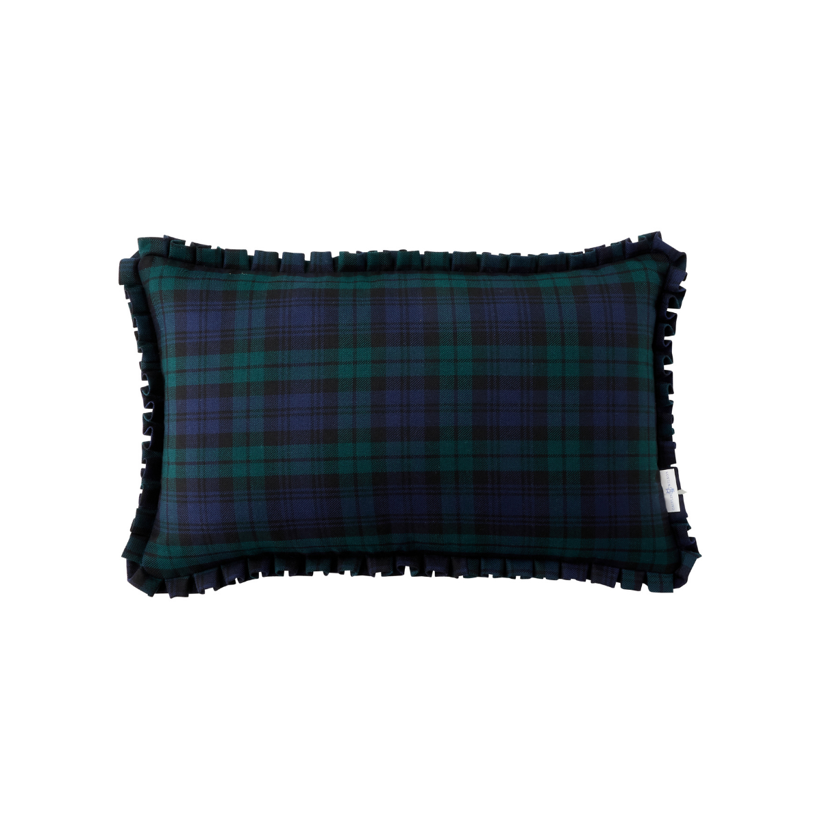 Blackwatch Box Pleat Pillow - Caitlin Wilson Design