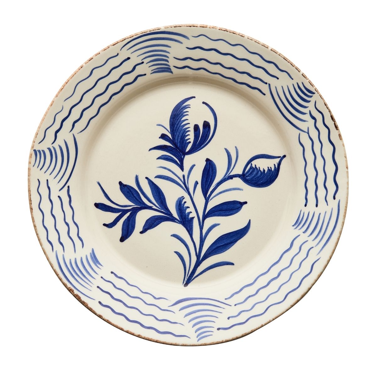 Blue Wave Dinner Plate Set - Caitlin Wilson Design