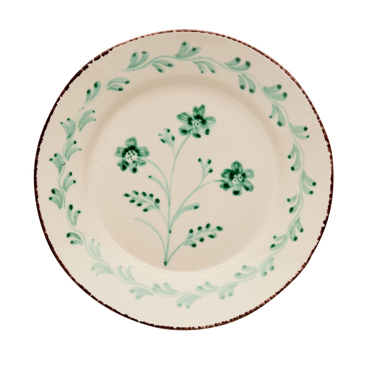 Green Vines Dinner Plate Set