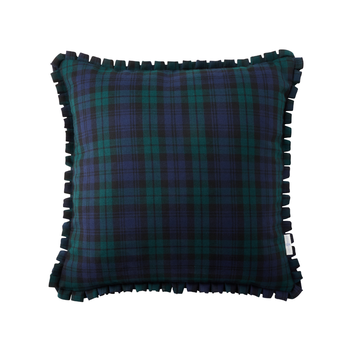 Blackwatch Box Pleat Pillow - Caitlin Wilson Design