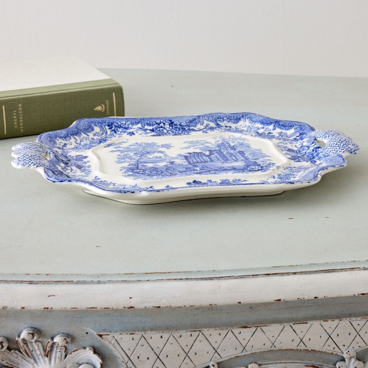 Mason's Vista Ironstone Platter - Caitlin Wilson Design