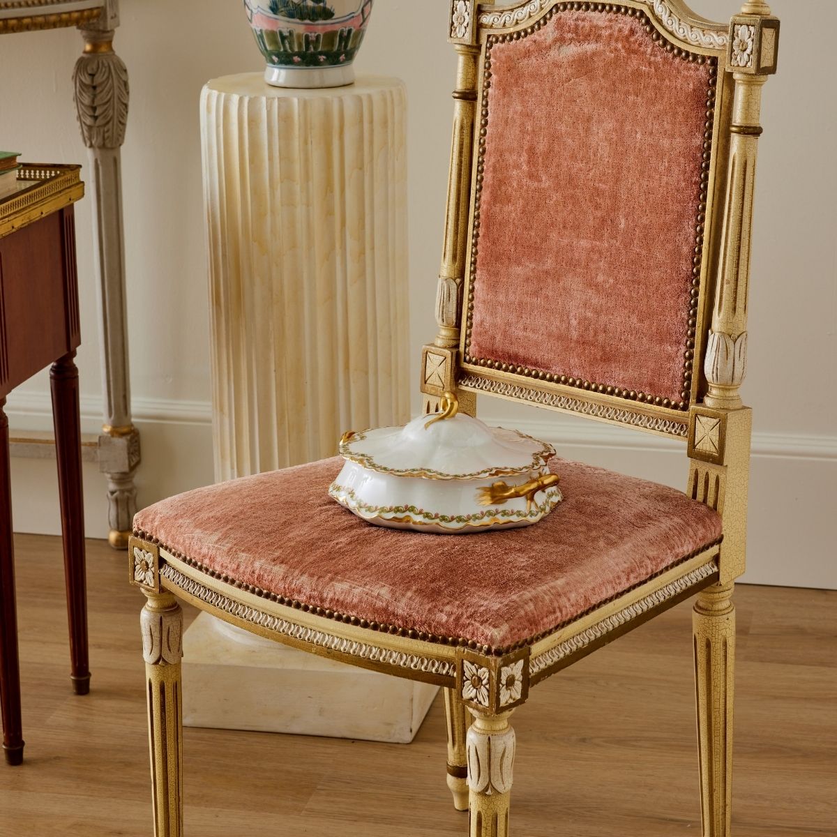 Haviland French Gold & Cream China Set - Caitlin Wilson Design