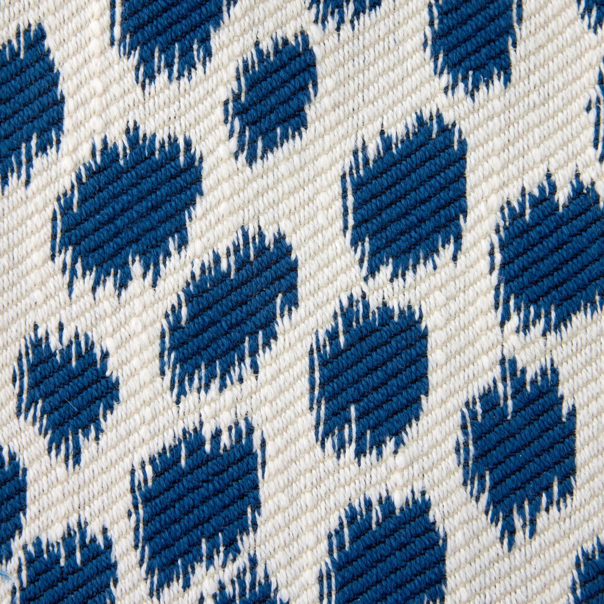 Navy Spots Fabric Swatch