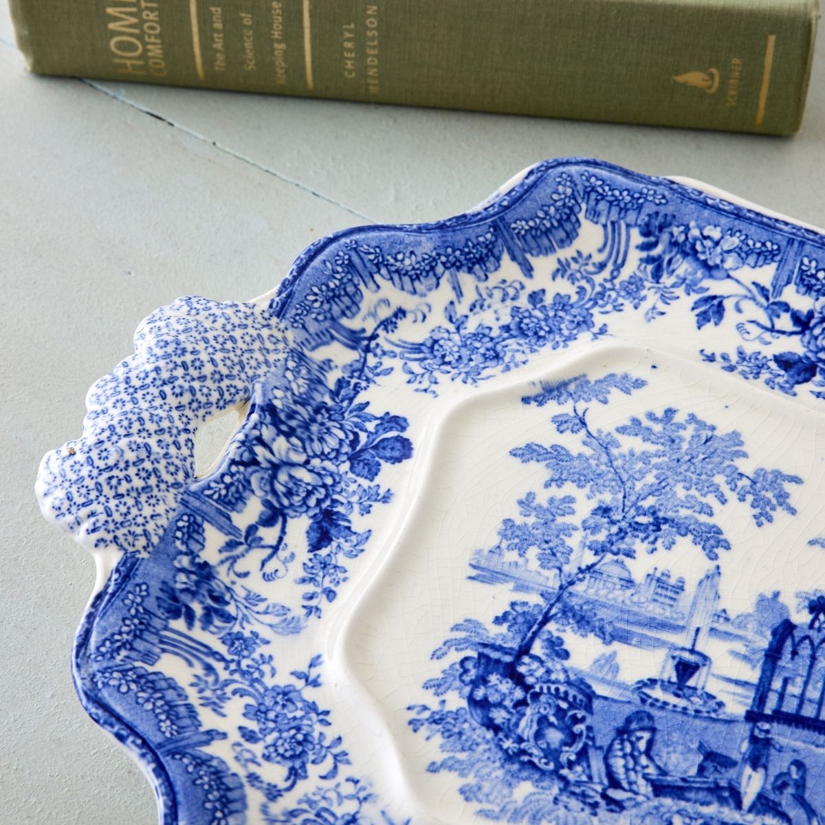 Mason's Vista Ironstone Platter - Caitlin Wilson Design