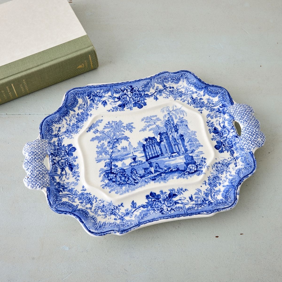 Mason's Vista Ironstone Platter - Caitlin Wilson Design