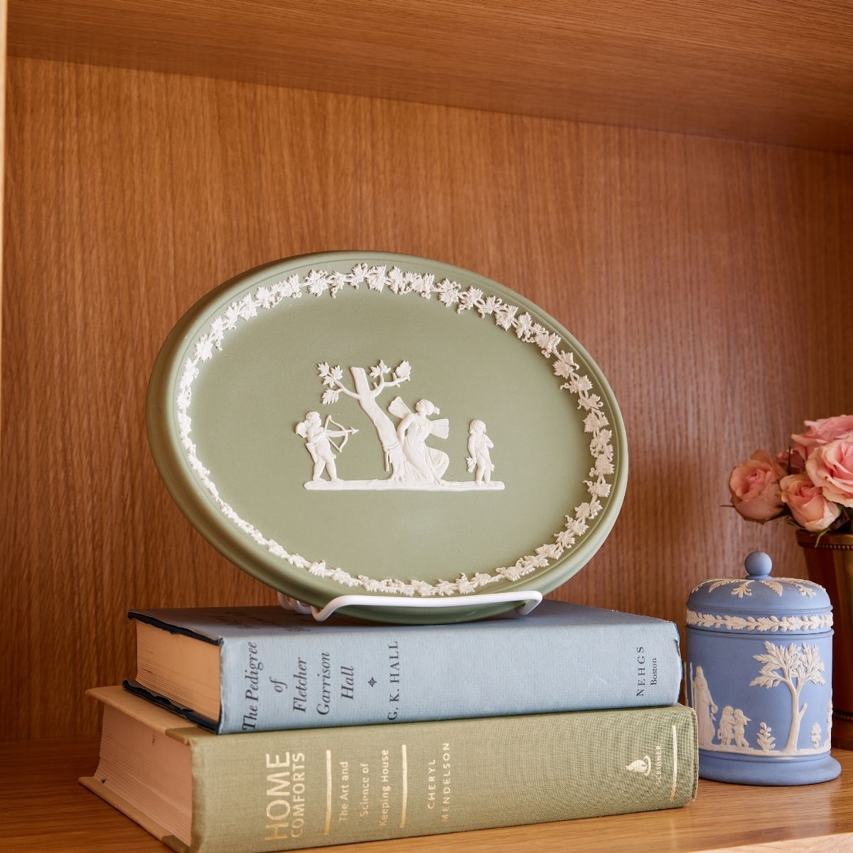 Wedgwood Sage Oval Tray