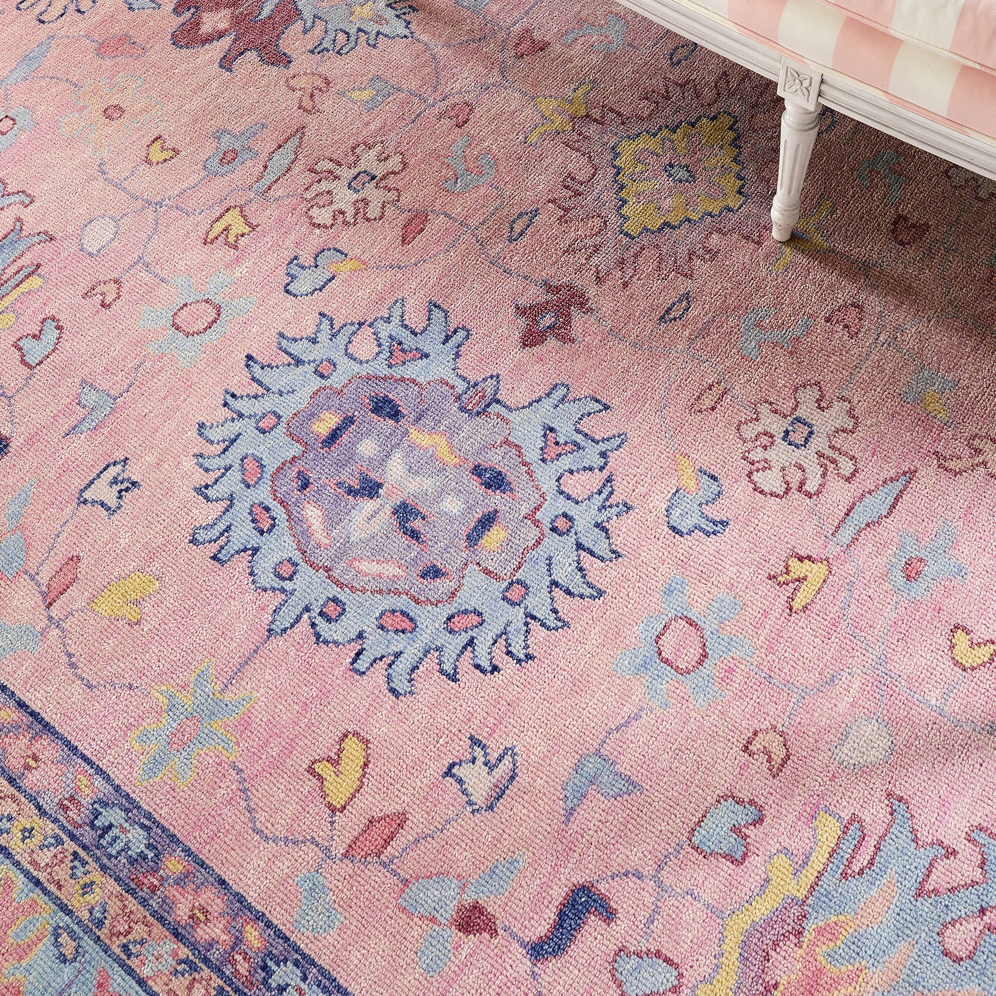 Ankara Rug in Pastel