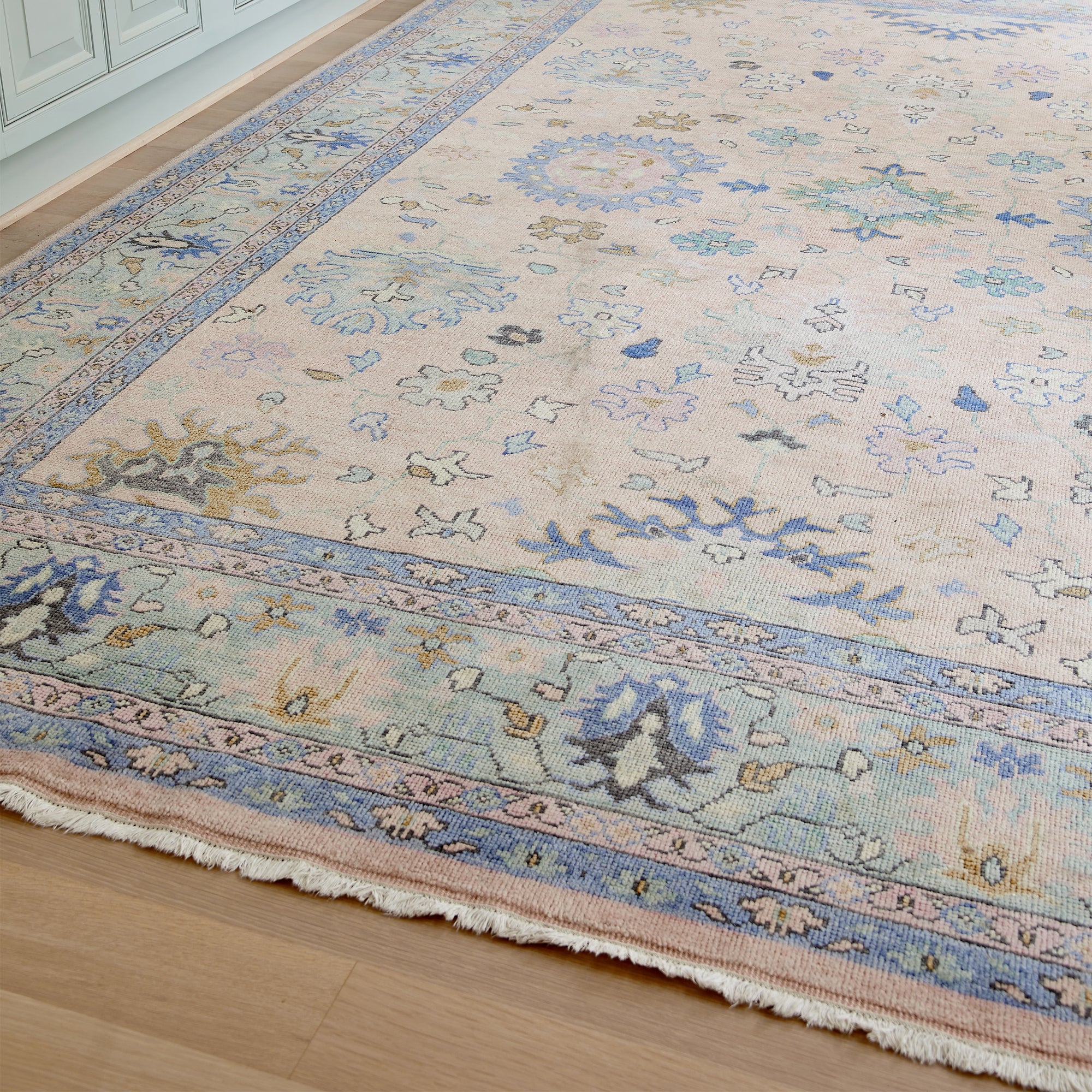 Ankara Rug in Peach