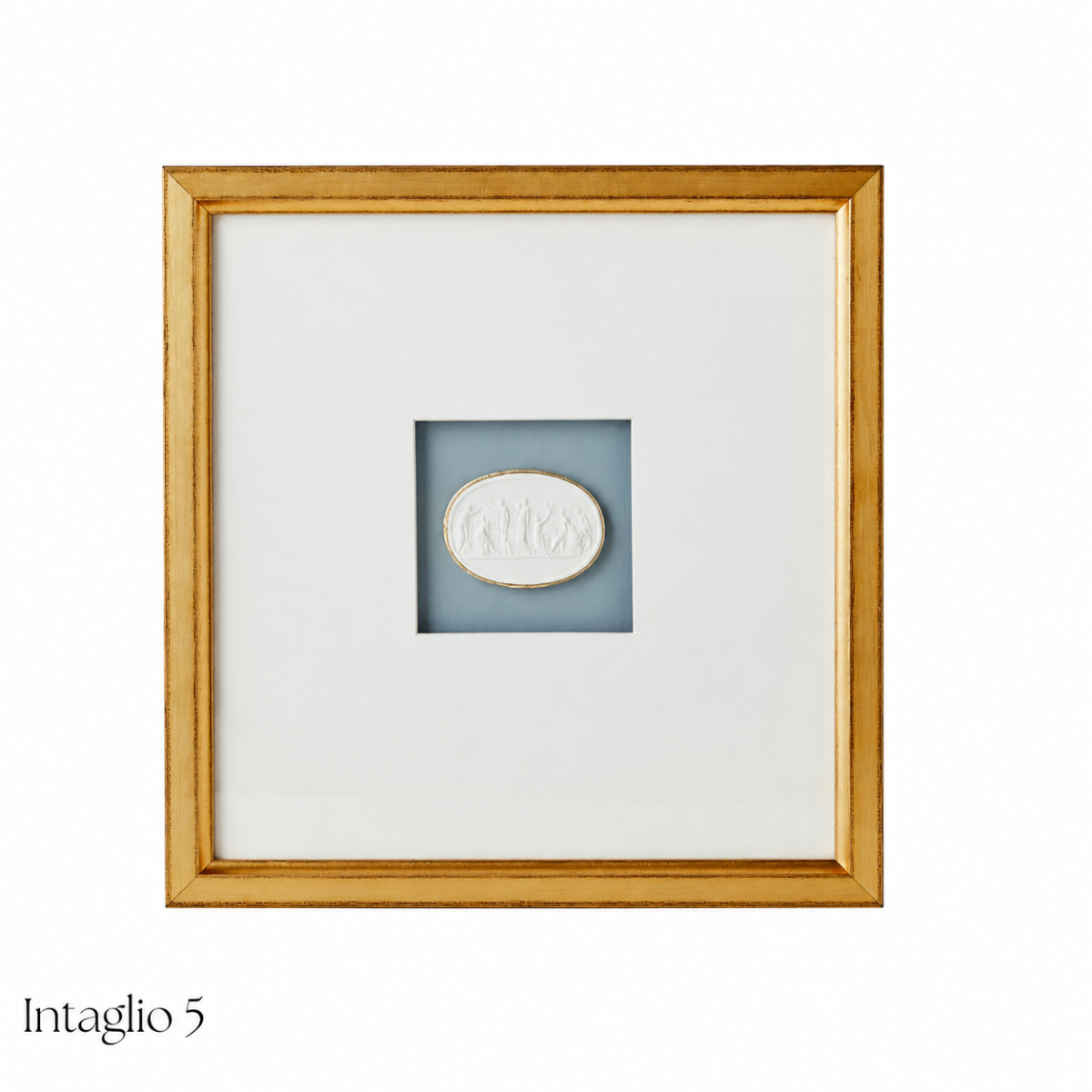 Blue Framed Intaglio