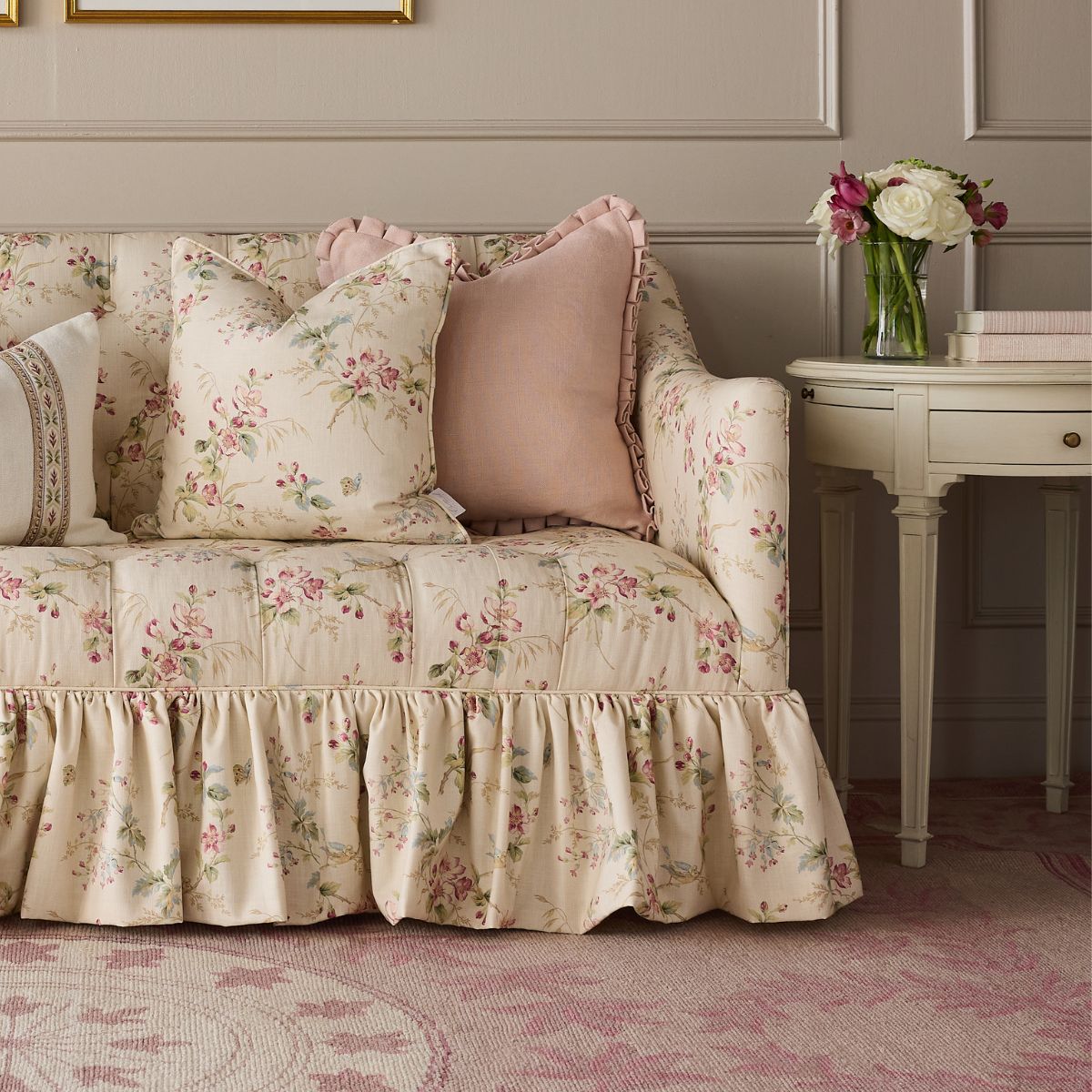 Blush Grasscloth Decorative Book Set - Caitlin Wilson Design