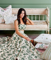Isabelle in Green Frill Pillow