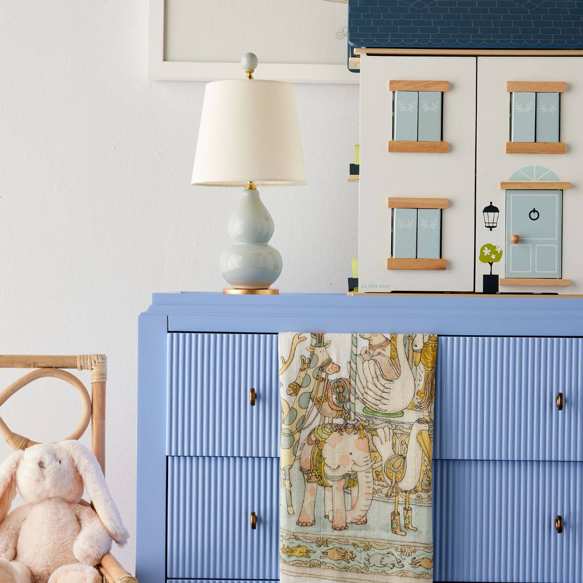 Kate Mini Lamp in Palladian Blue