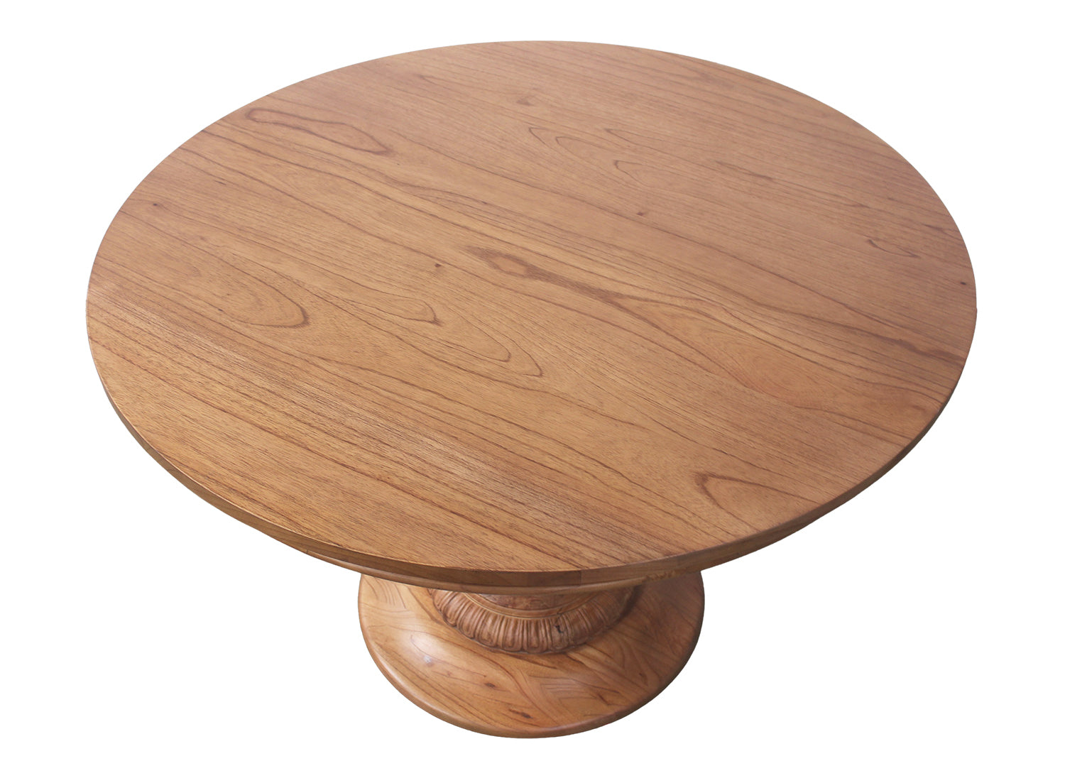 48" Belclaire Pedestal Table (Golden Oak)