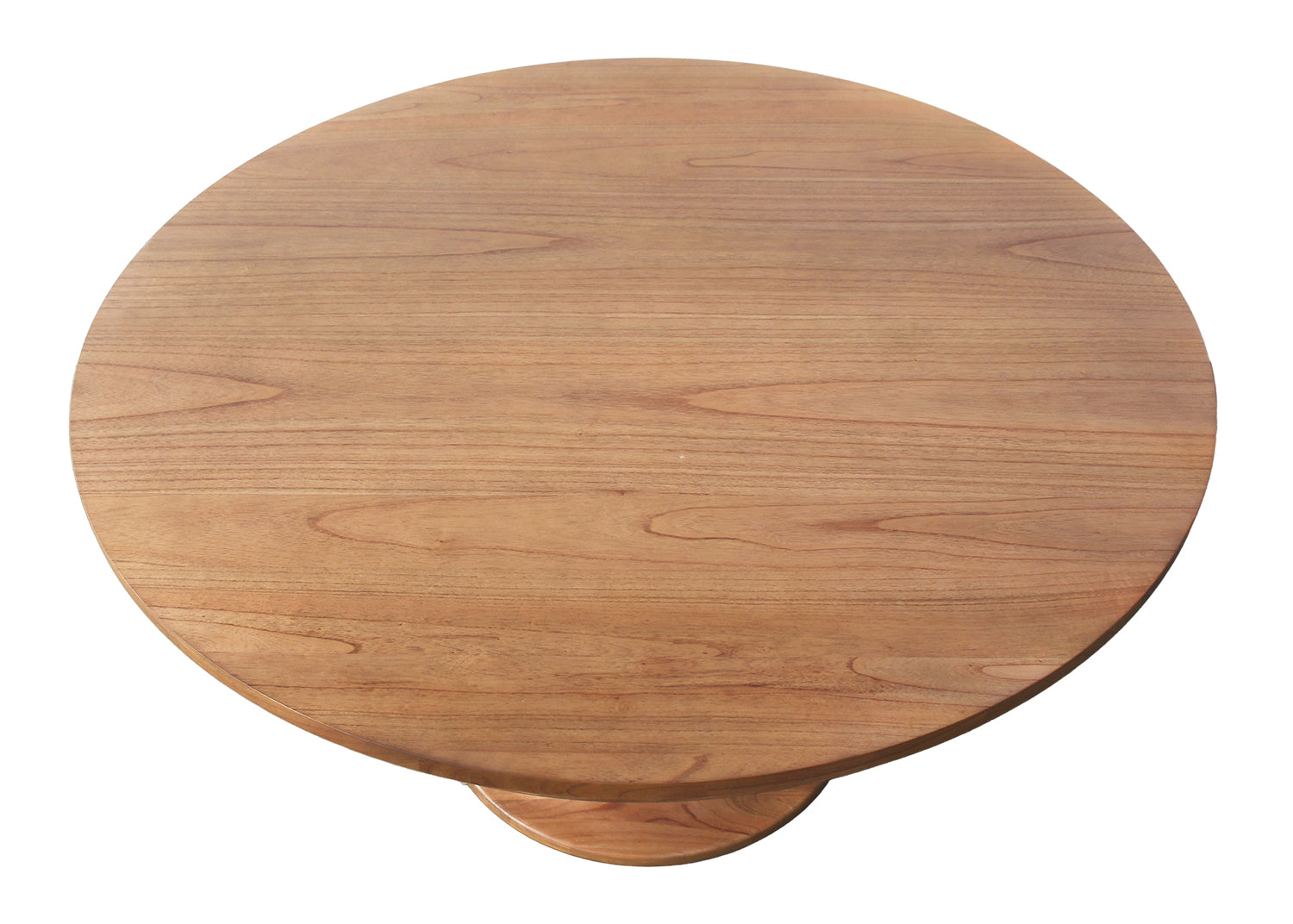 55" Belclaire Pedestal Table (Golden Oak)