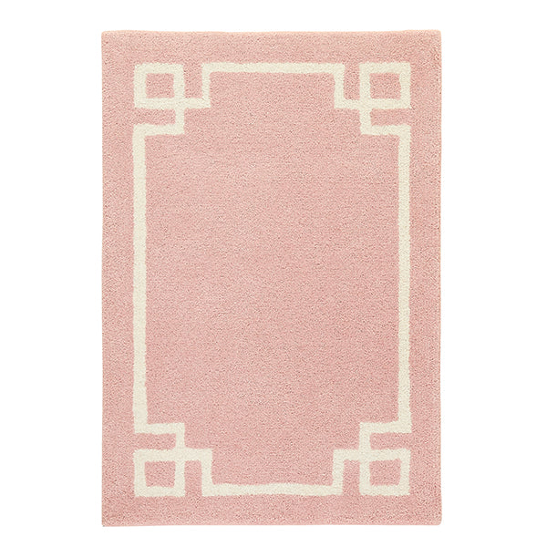 Deco Area Rug in Blush Pink