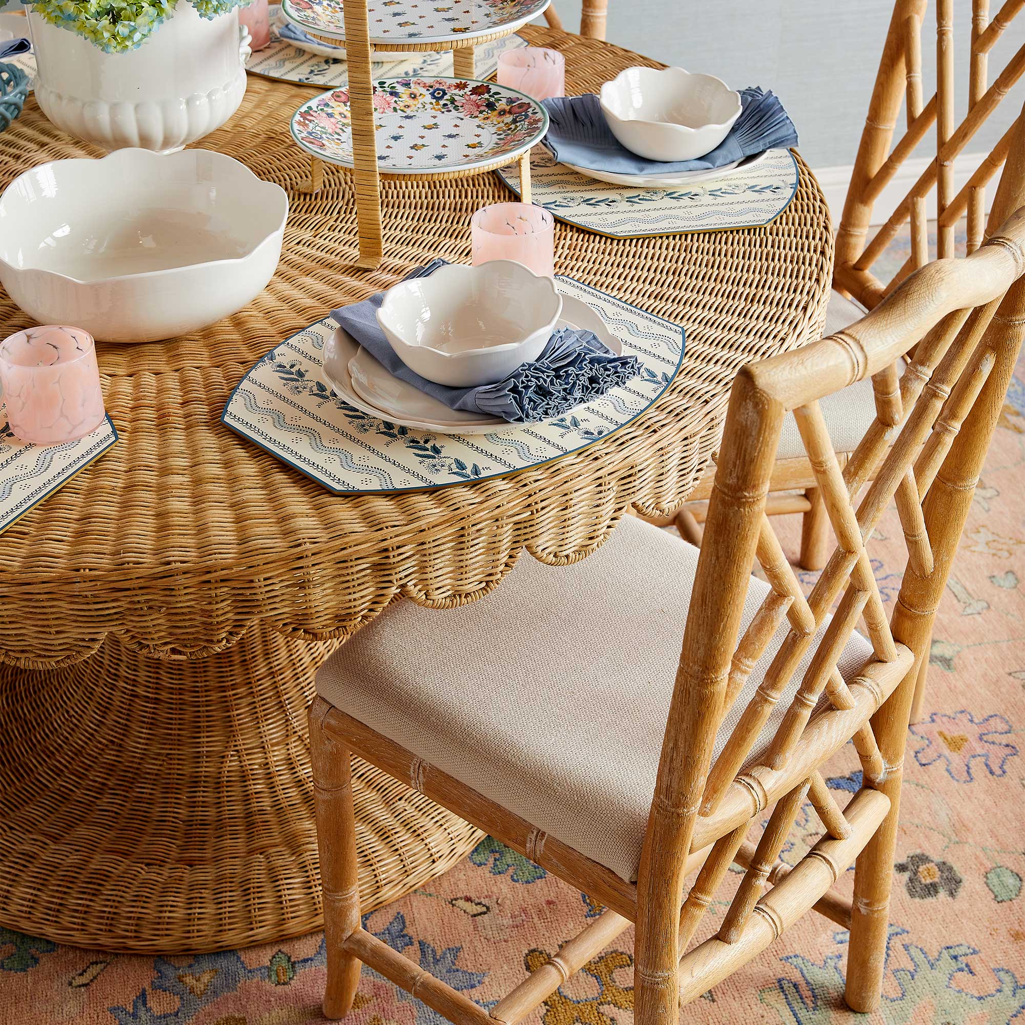 Scalloped Salad Plate