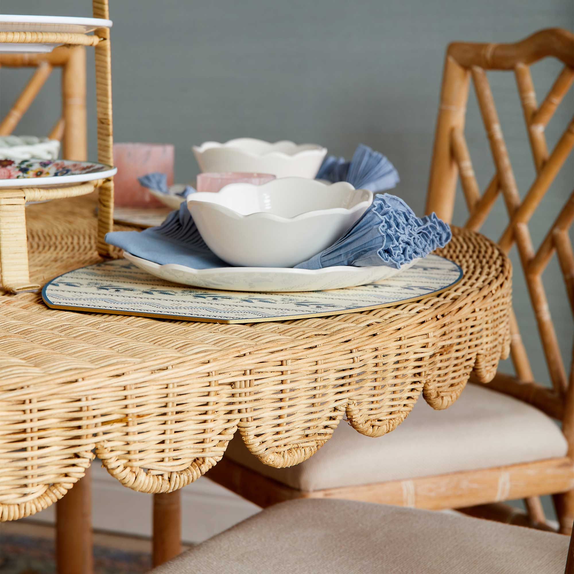 Scalloped Salad Plate