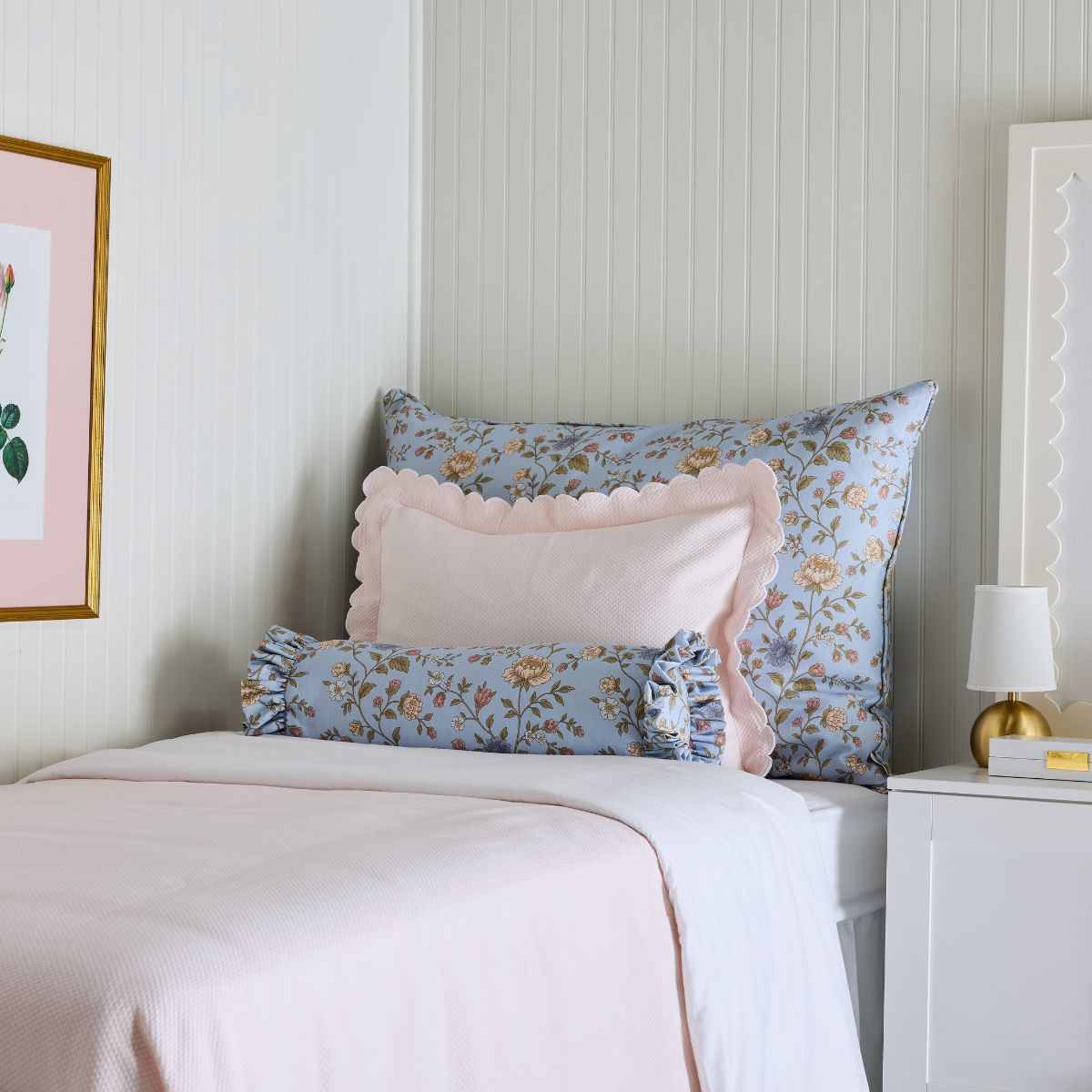 Grace's Garden Bolster Pillow - Caitlin Wilson Design
