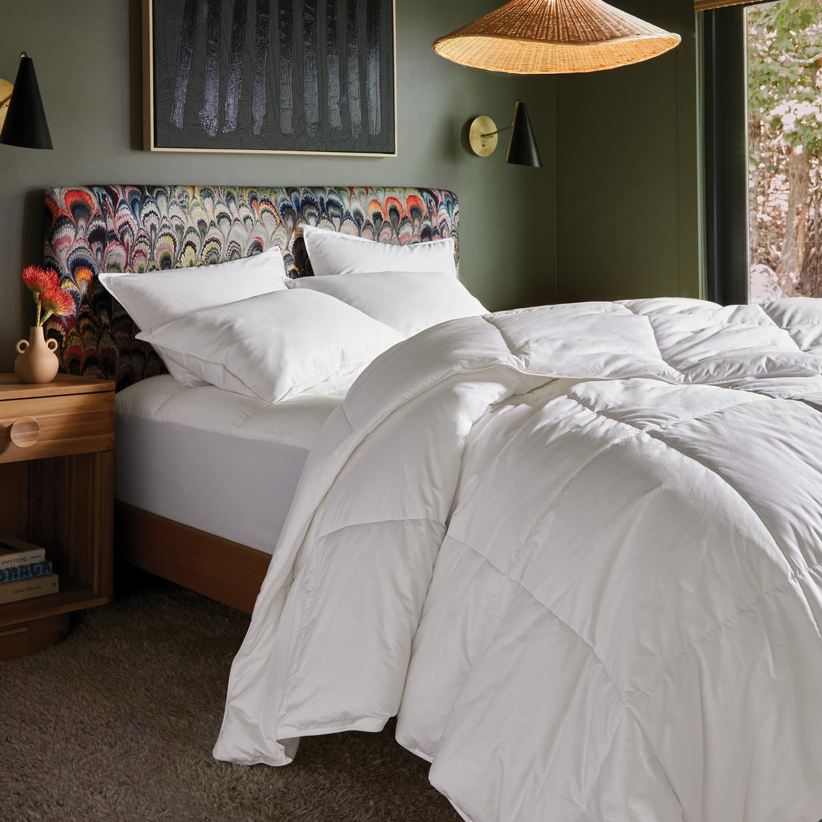 850 Fill Power Canadian White Down Duvet - Caitlin Wilson Design