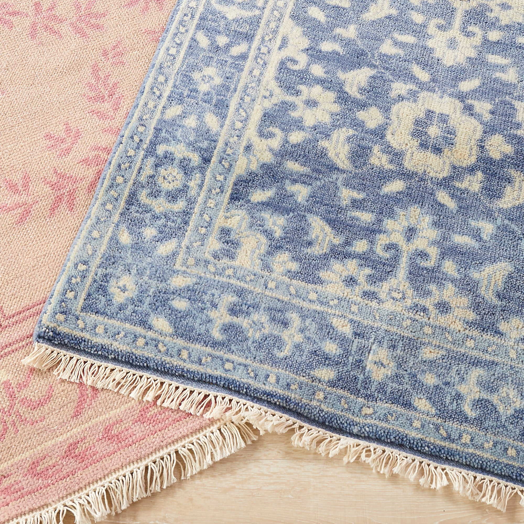 Emma Rug in French Blue