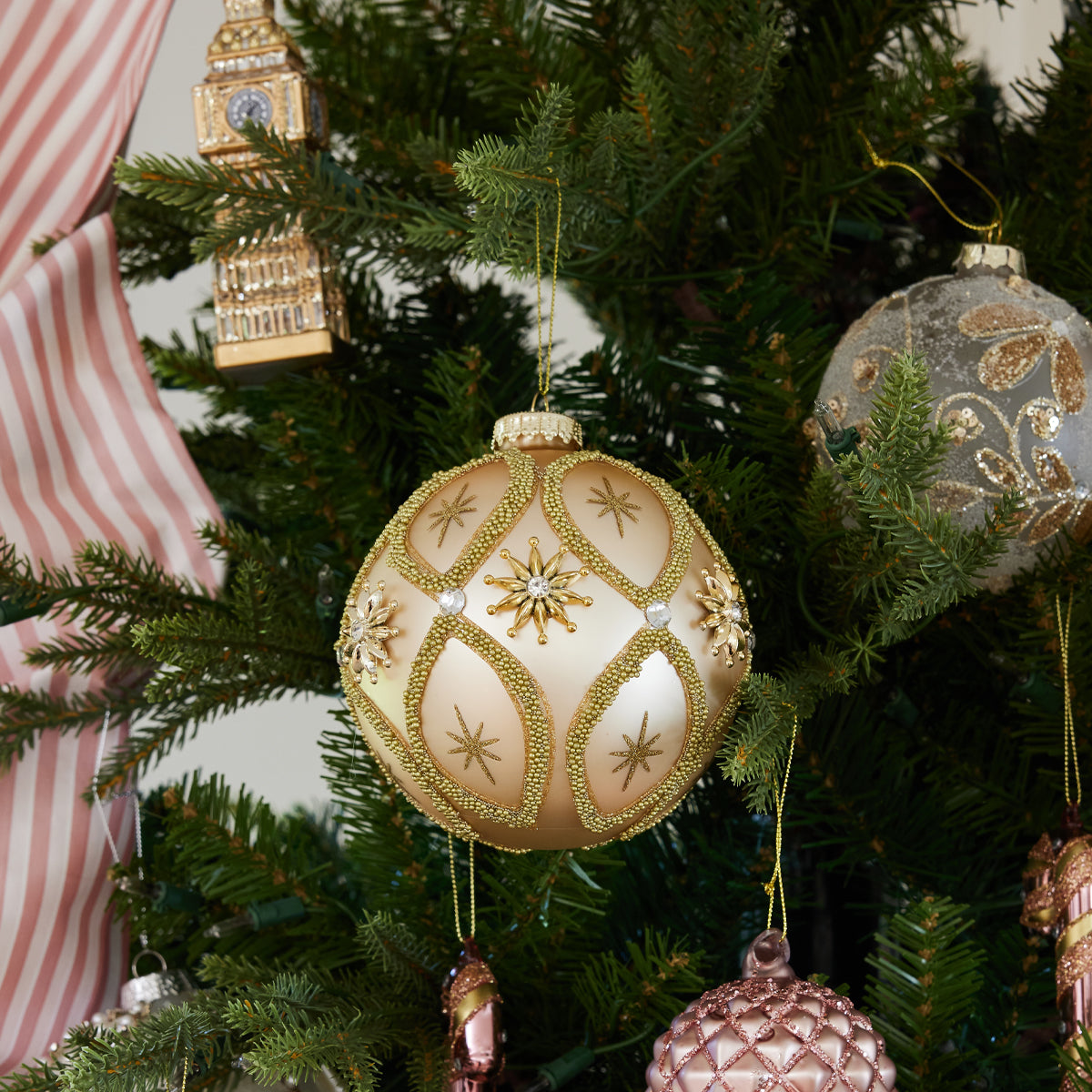 Eternal Glow Ornament in Gold