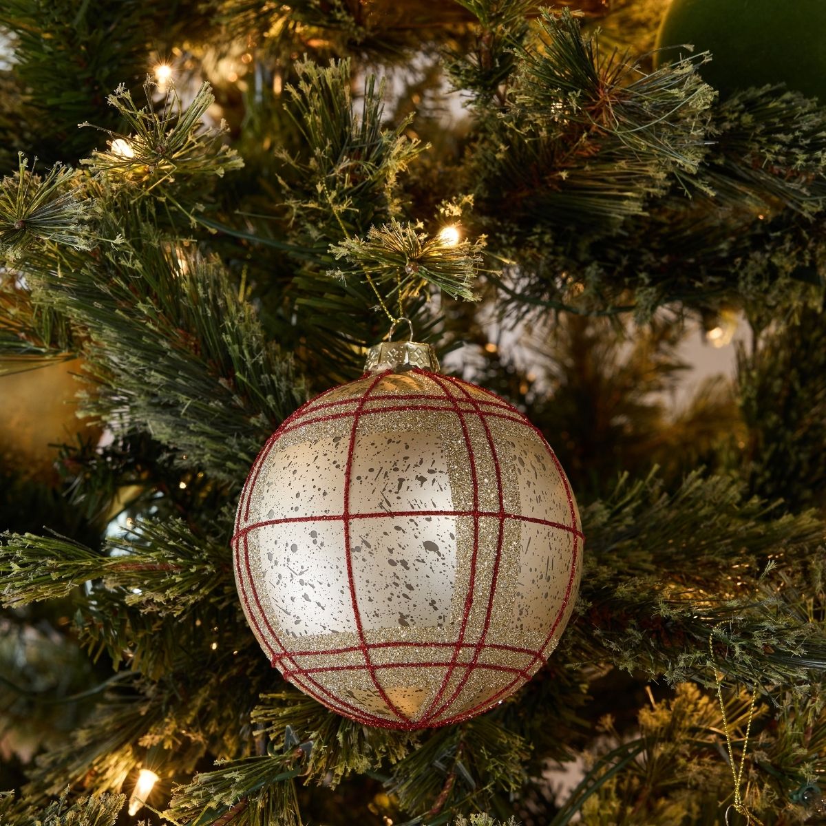 Holiday Windowpane Ornament - Caitlin Wilson Design