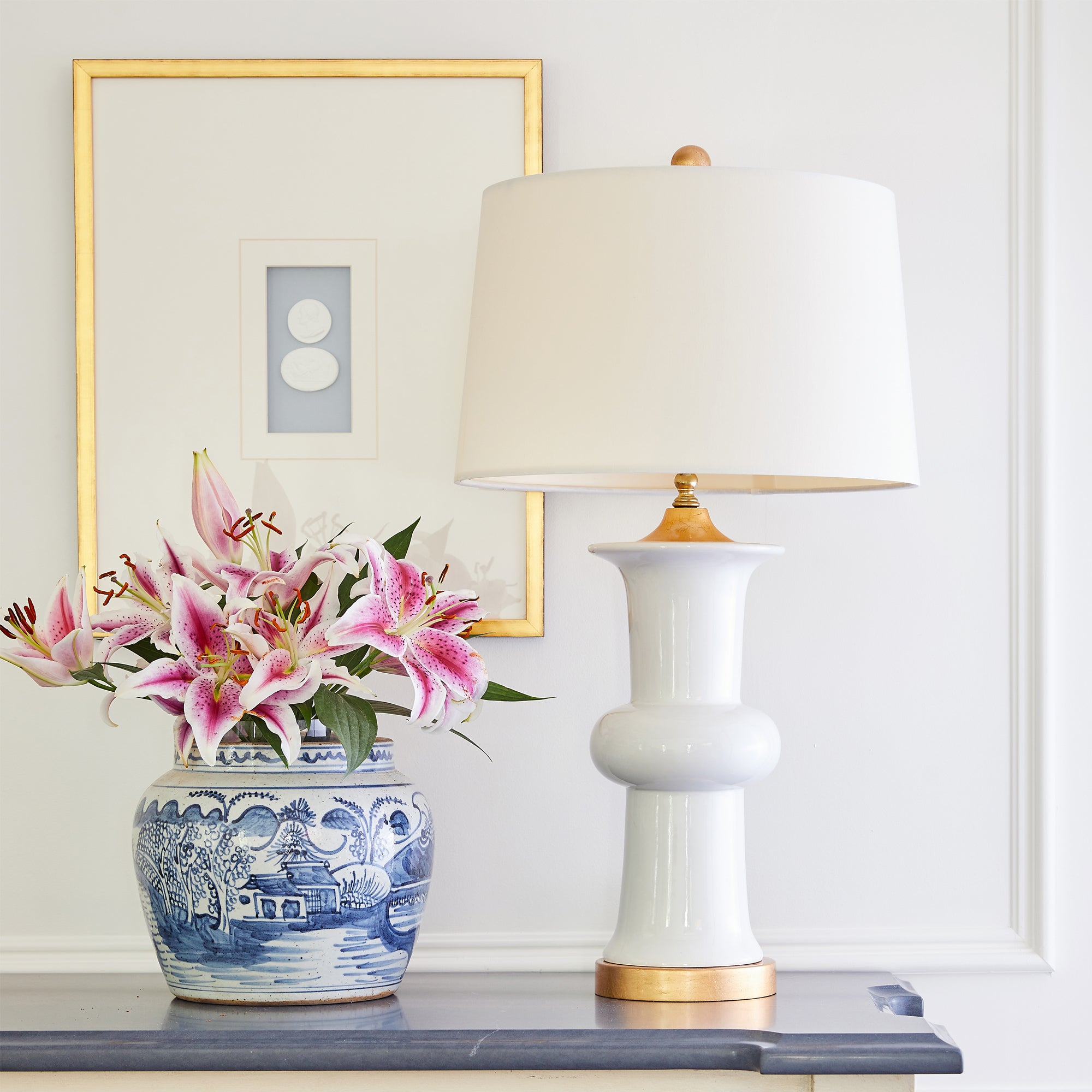 Jane White Lamp