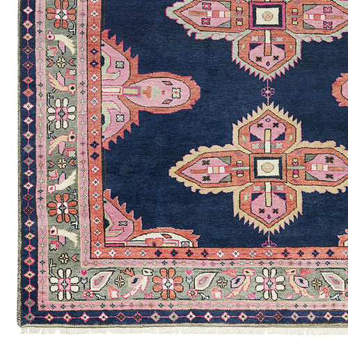 Kismet Rug in Navy