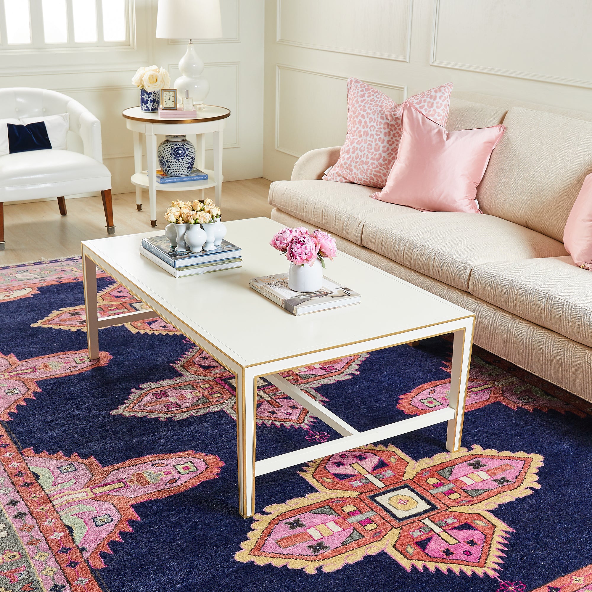 Kismet Rug in Navy