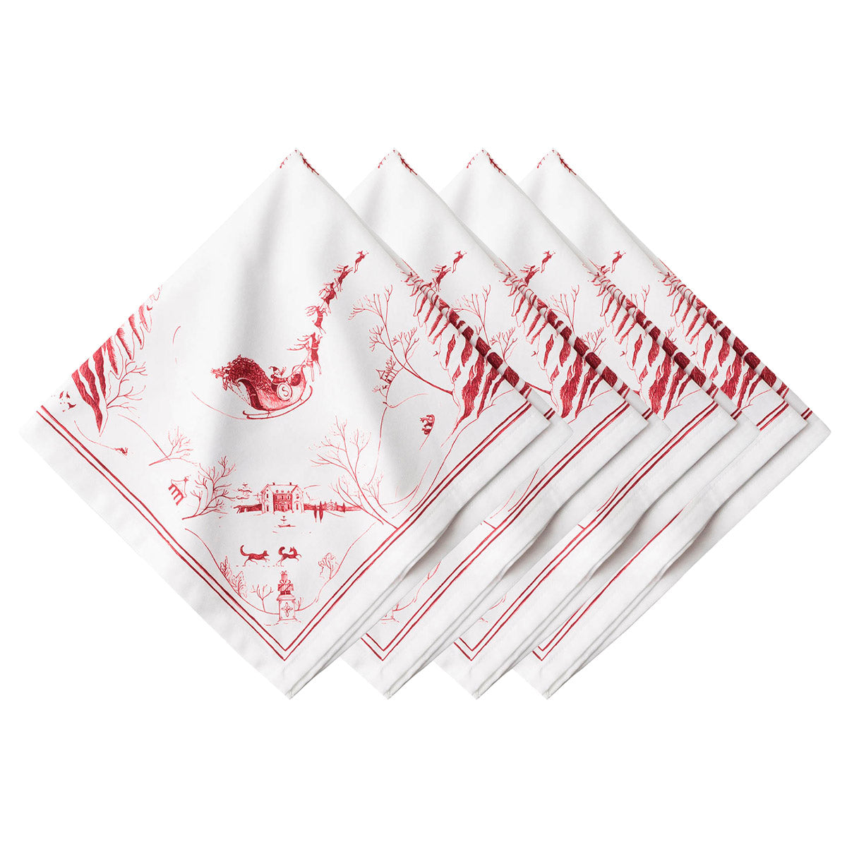 Country Estate Winter Frolic Napkin - Set of 4