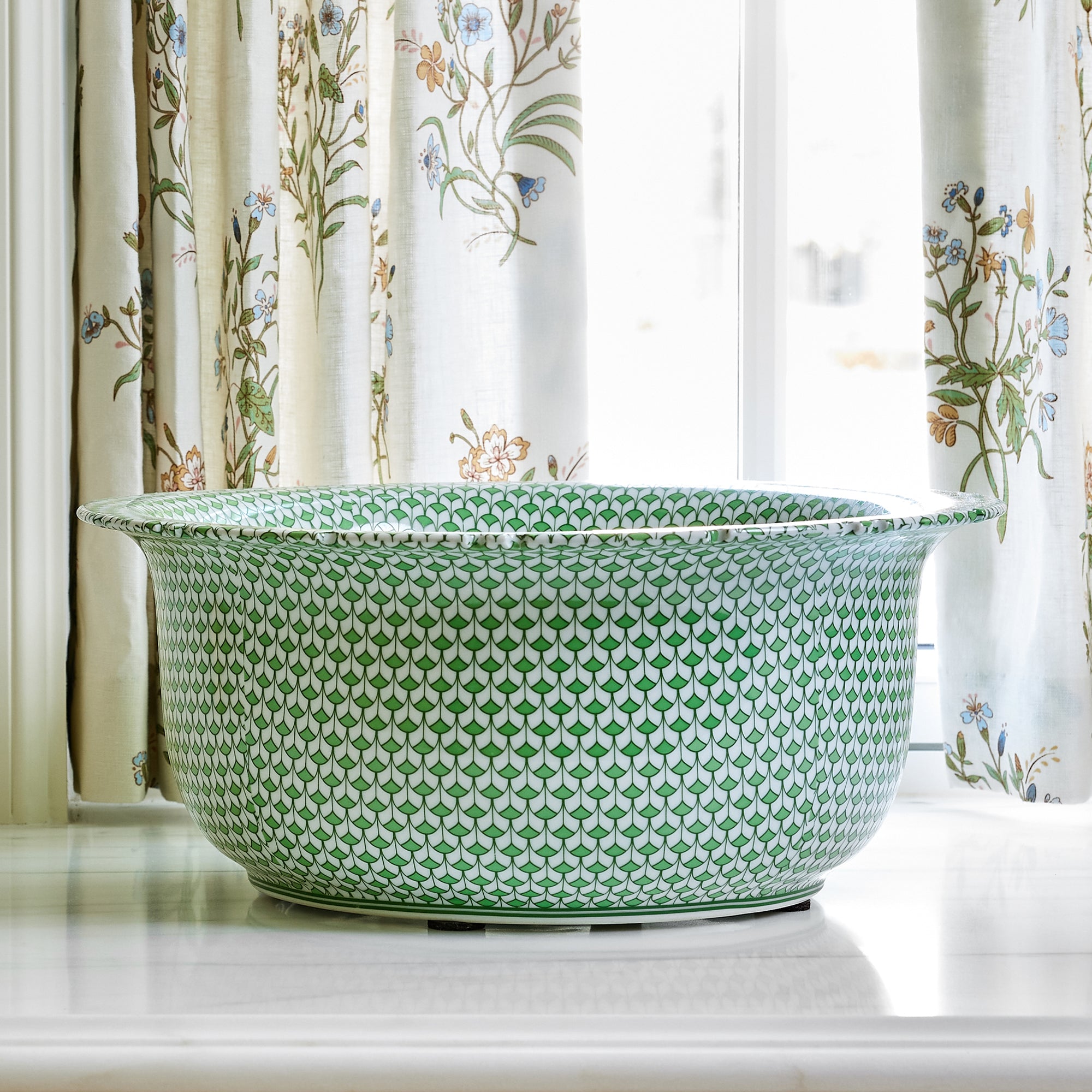 Large Celadon Porcelain Bowl