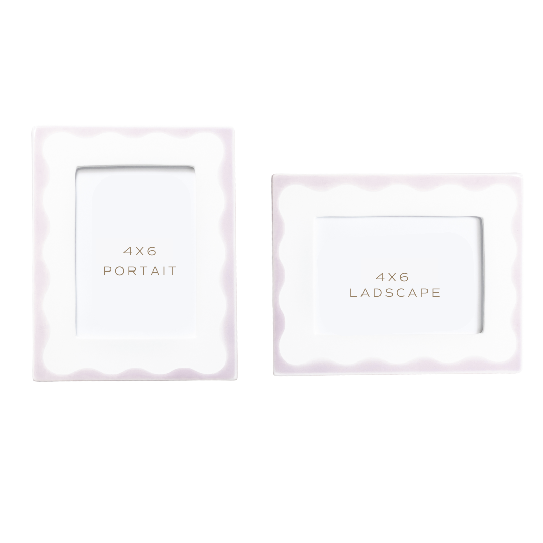 Scallop Picture Frame