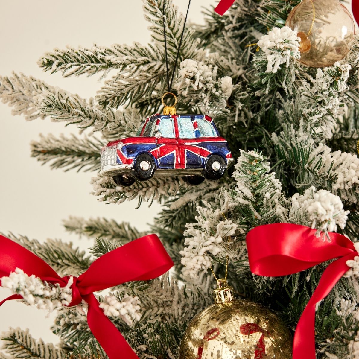 British Taxi Service Ornament - Caitlin Wilson Design