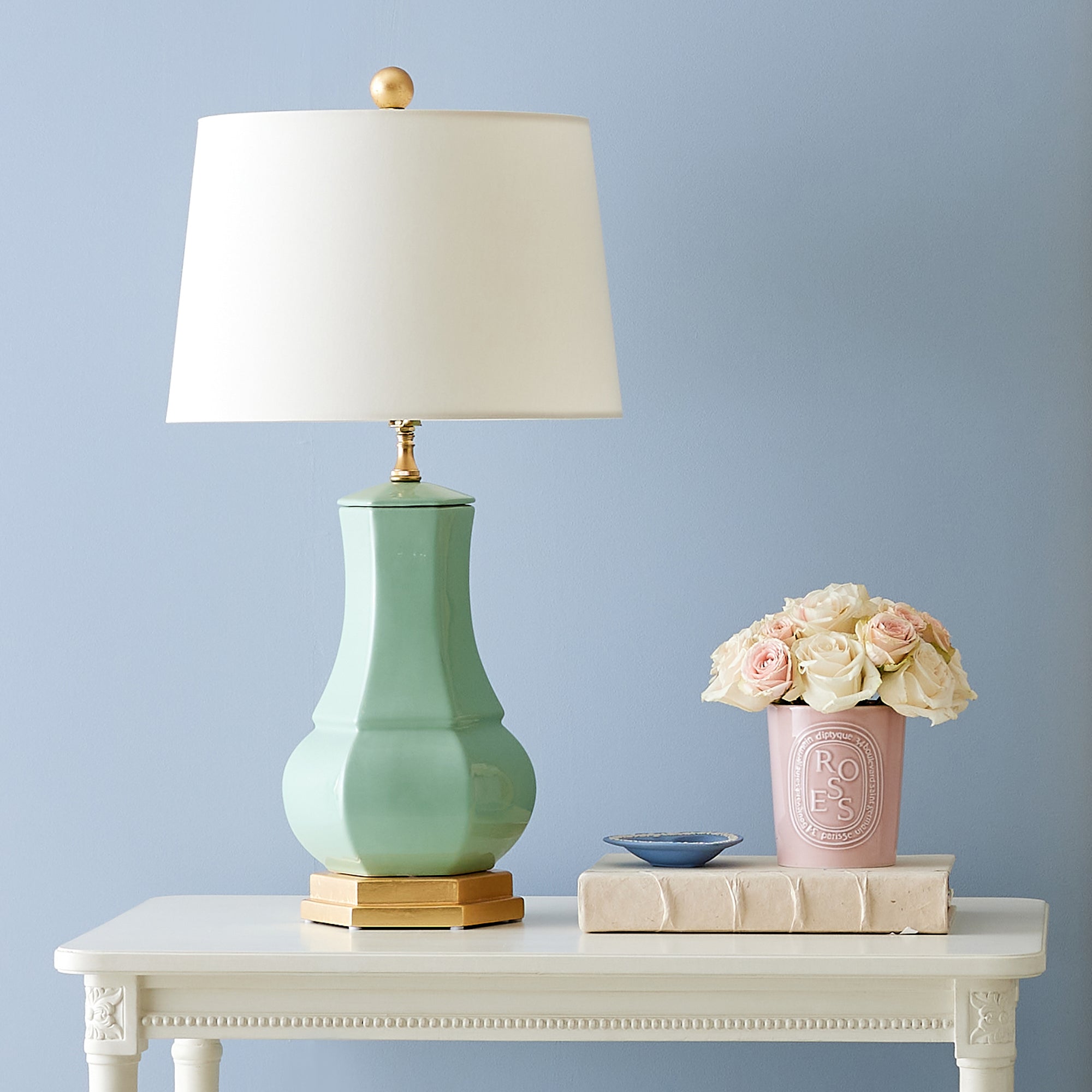 Lucille Lamp in Garden Green
