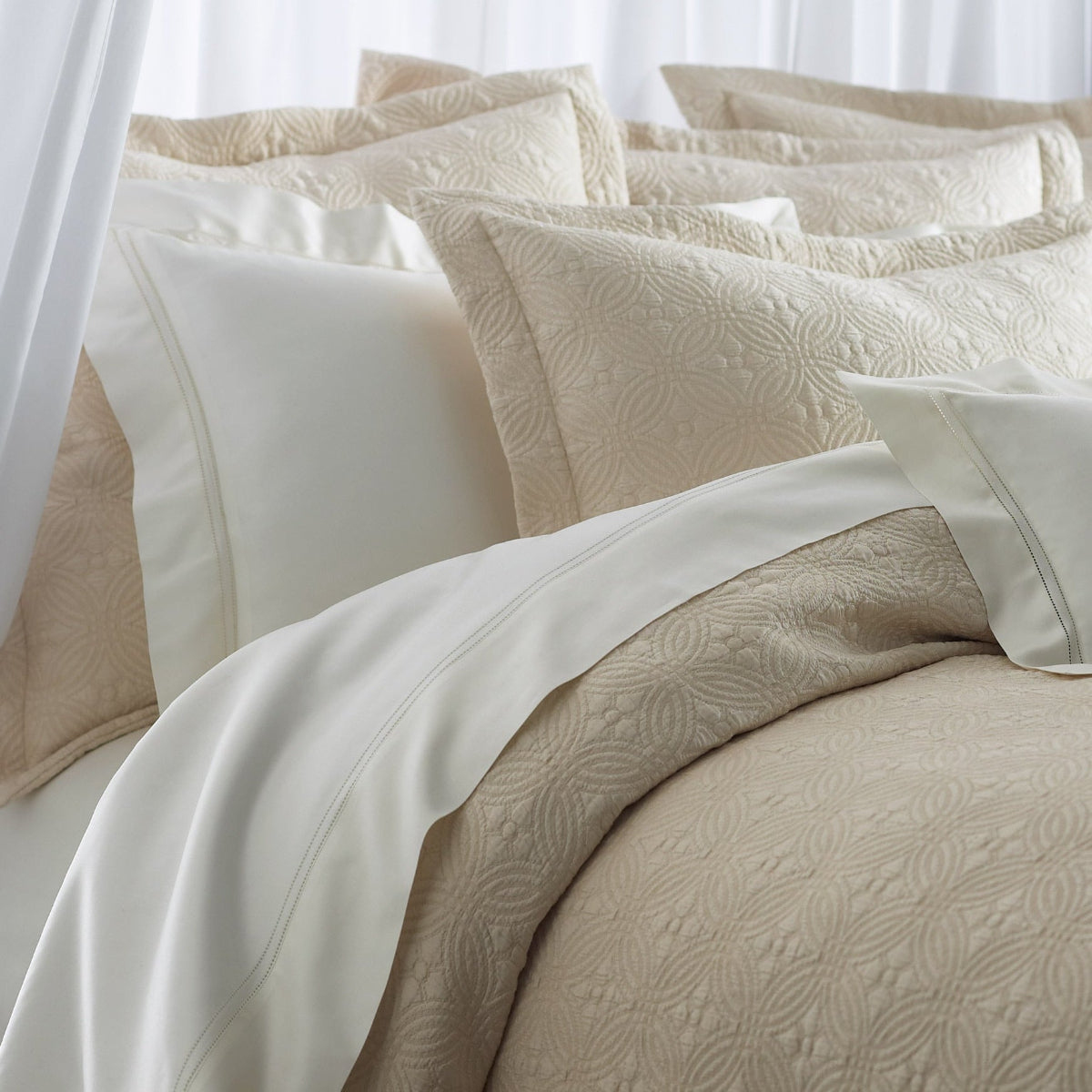 Virtuoso Sateen Flat Sheet - Caitlin Wilson Design