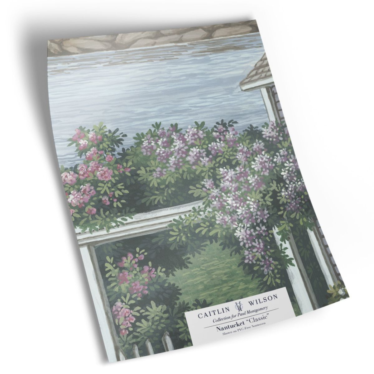 Nantucket in Classic Mural - Caitlin Wilson Design