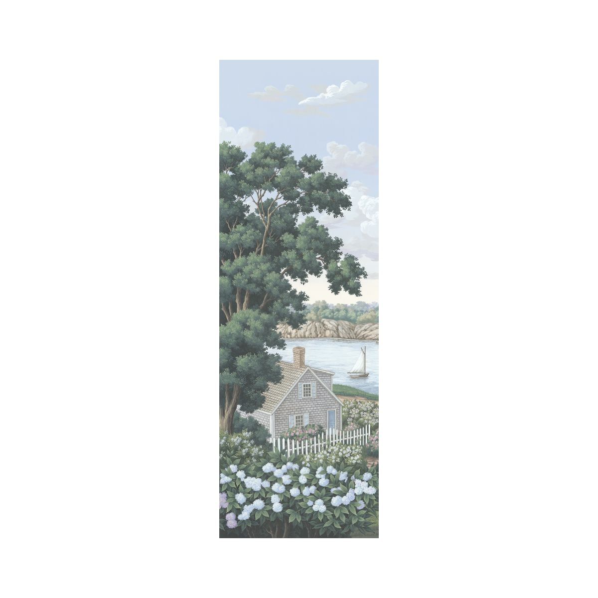 Nantucket in Classic Mural - Caitlin Wilson Design